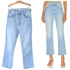 MOTHER The Tripper Jeans Size 28 Cat Daddy Light Wash High Rise Ankle